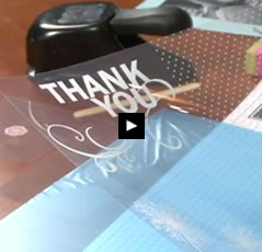 Stampin' Up window sheet video