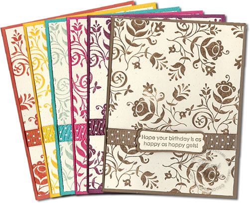 2009-2010 Stampin' Up In colors 2009-2010 Stampin' Up In colors
