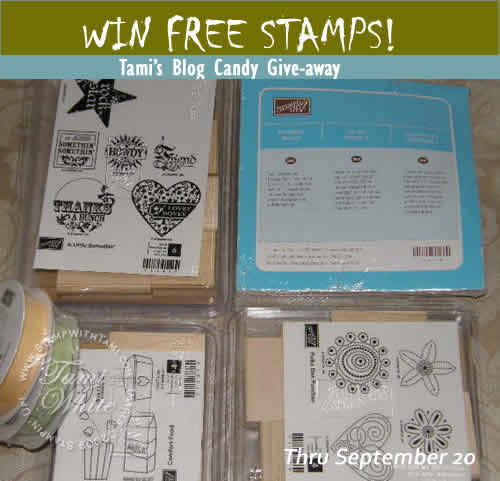 Stampin' UP free stamp give away Stampin' UP free stamp give away