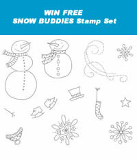 Stampin' Up Snow Buddies Snowman stamp set