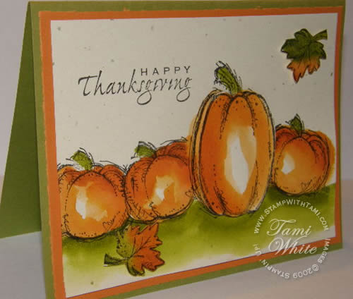 Orange Stamp Ink Refill, Pumpkin Pie Ink Refill