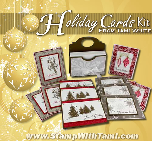 Stampin Up Christmas Card kit