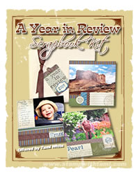 A Year in Reeview Scrapbook kit