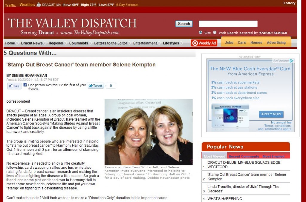 stamp-out-breast-cancer-paper-article