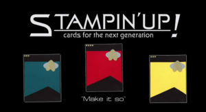 stampin up star trek-cards for the next generation