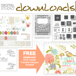 Stampin' Up! My Digital Studio downloads MDS