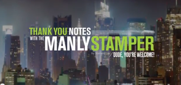 Stampin Up Dude your welcome video