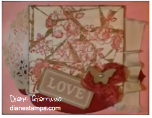 Stampin' Up! distress tool and mosiac collage video 