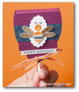 stampin up lolli pop covers video