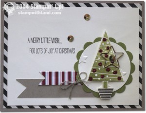decorative trees-becky roberts stampin up