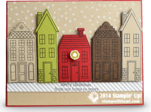 stampin up holiday home