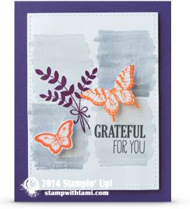 gratful for you stampin up