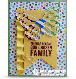 stampin up painted petals occasions