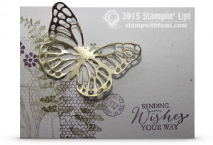 stampin up beautiful butterflies