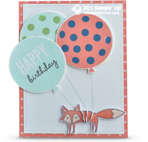 stampin up life in the forest fox