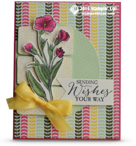 stampin up butterfly basics all abloom