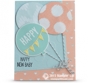 stampin up celebrate today birthday card