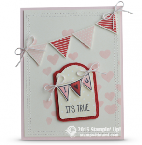 stampin up one tag fits all valentines day card