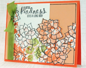 natures perfection stampin up card