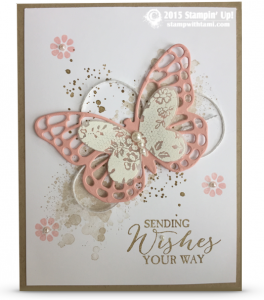 butterfly - stampin up - pam mclean