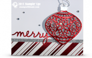 stampin up delicate ornaments