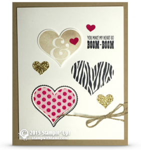 stampin up hearts valentines day