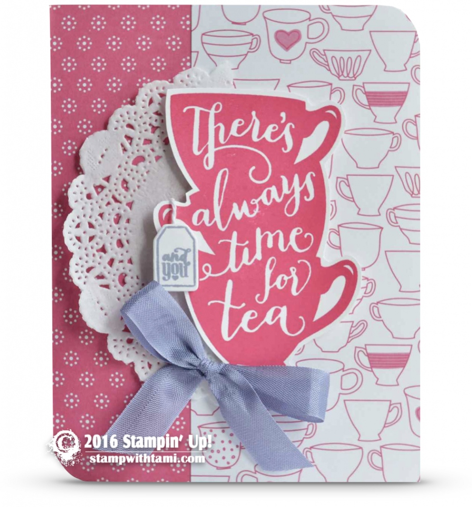 stampin up a nice cuppa card