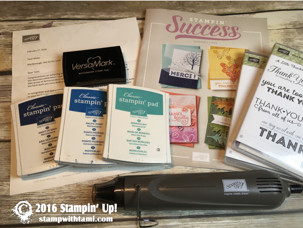 stampin up copying a card from stampin success magazine