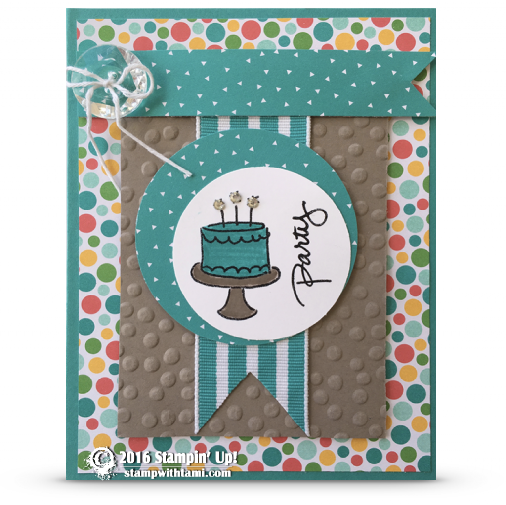 stampin up endless birthday wishes card