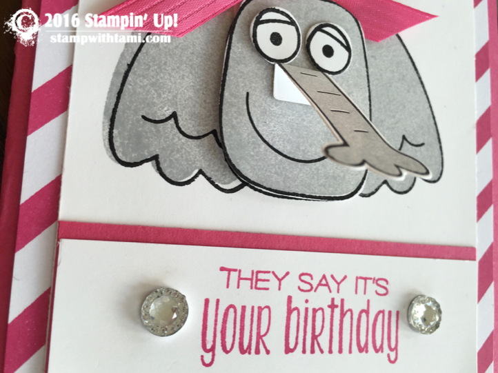 stampin up playful pals elephant card 1