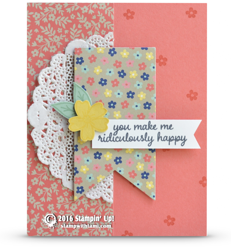 stampin up love and affection card