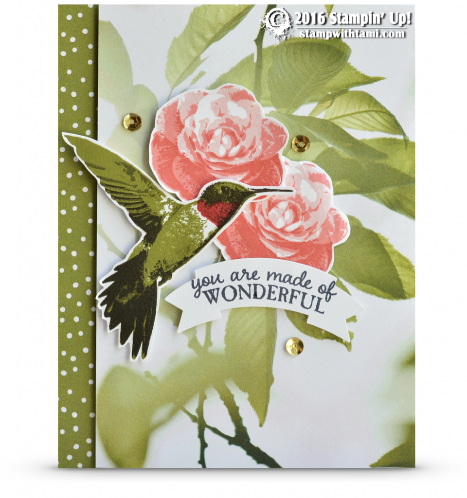 stampin up serene scenese picture perfect