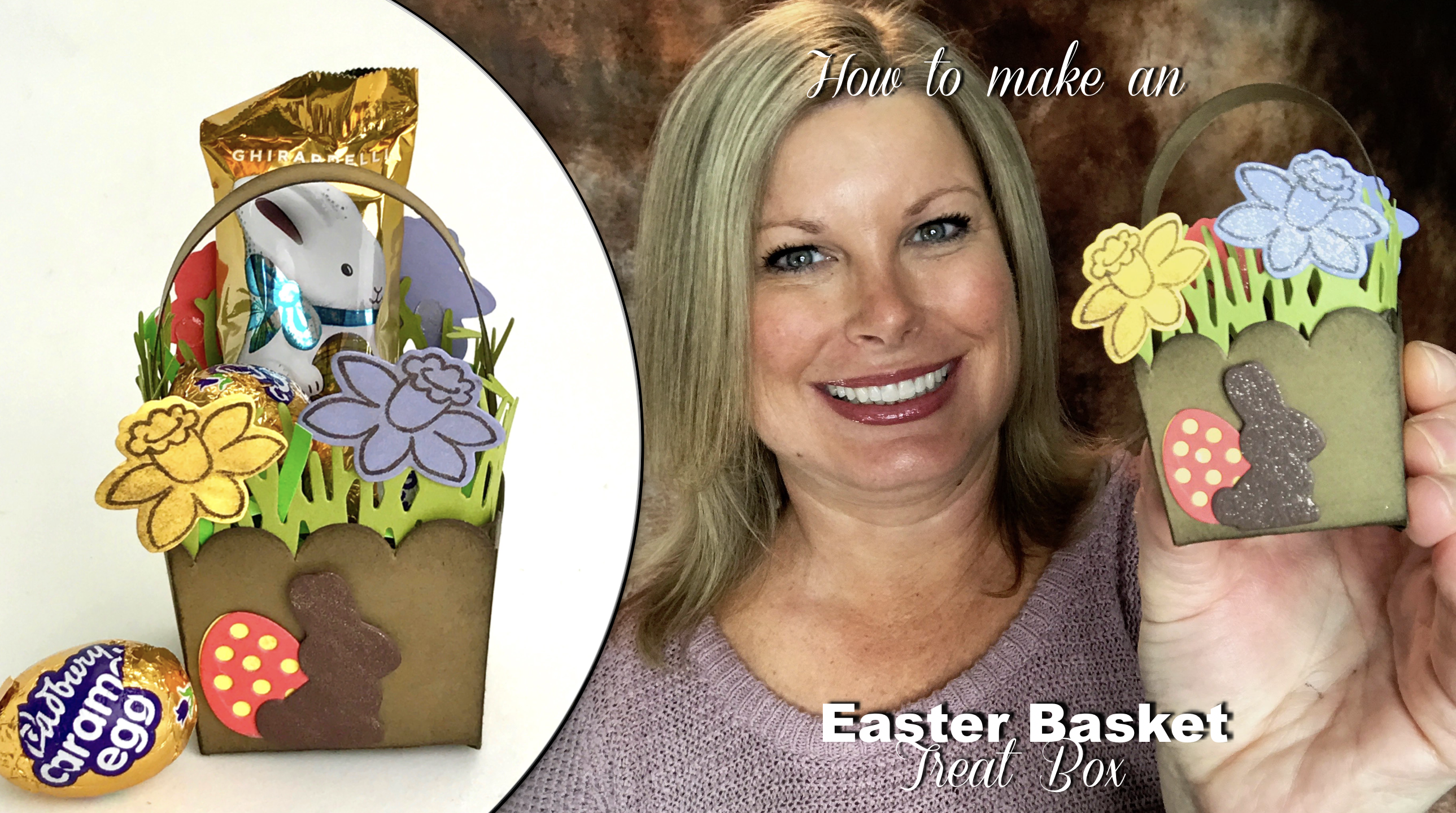BLOG HOP & GIVEAWAY Easter Basket from Basket Bunch Stampin' Up