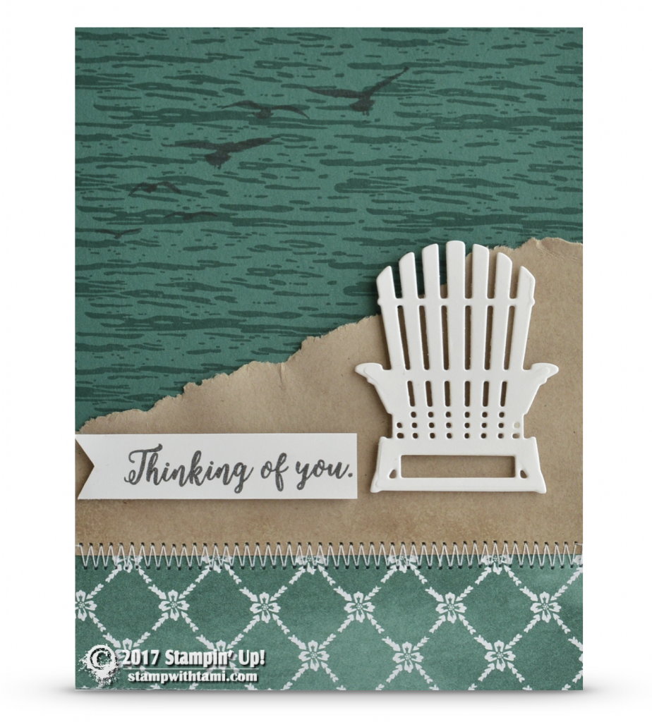 Stampin Up Colorful Seasons and High Tide stamp sets