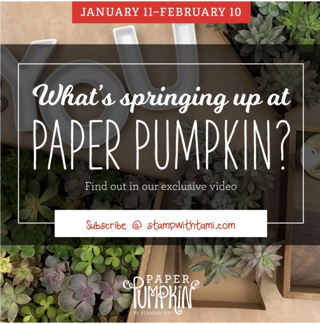 Video January Paper Pumpkin Kit Be Mine Valentine Kit Reveal