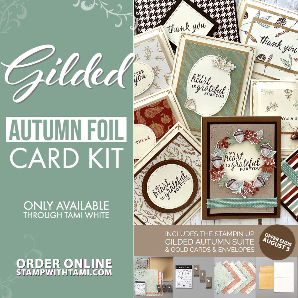 Gilded Autumn Card Kit Stampin' Up!