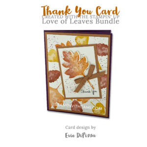 love of leaves1stampin up 2020 holiday mini catalog