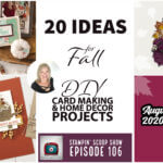 stampin up 2020 fall DIY paper crafting project ideas and tutorial copy