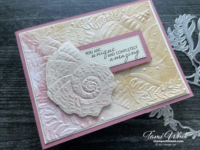 Custom Shimmery Cards | Stampin' Up! | StampWithTami.com