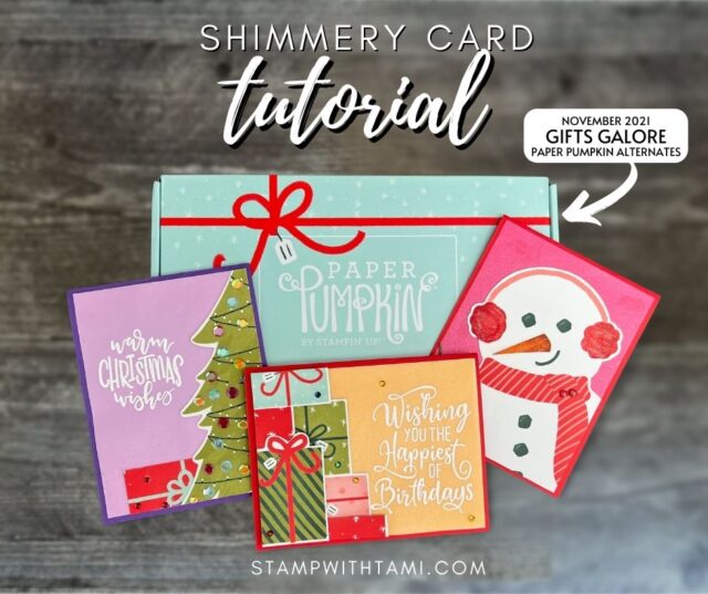 Shimmery Cards & PPX Blog Hop 
