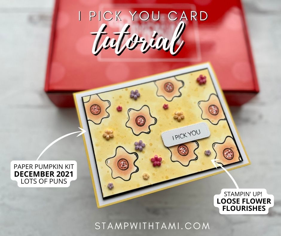 December 2021 Lots of Puns Paper Pumpkin Card Kit | StampWithTami