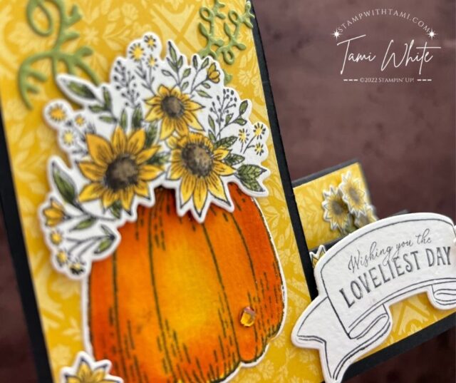 Rustic Harvest Side Step Series Card Stampin Up Fun Fold Cards