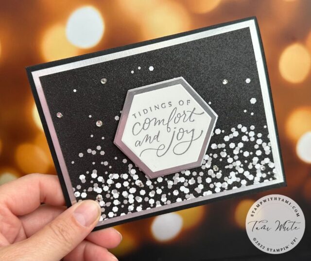 Shimmery Metallic Gold Card Stock for Holiday Cards and DIY