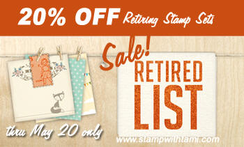 Stampin Up sale