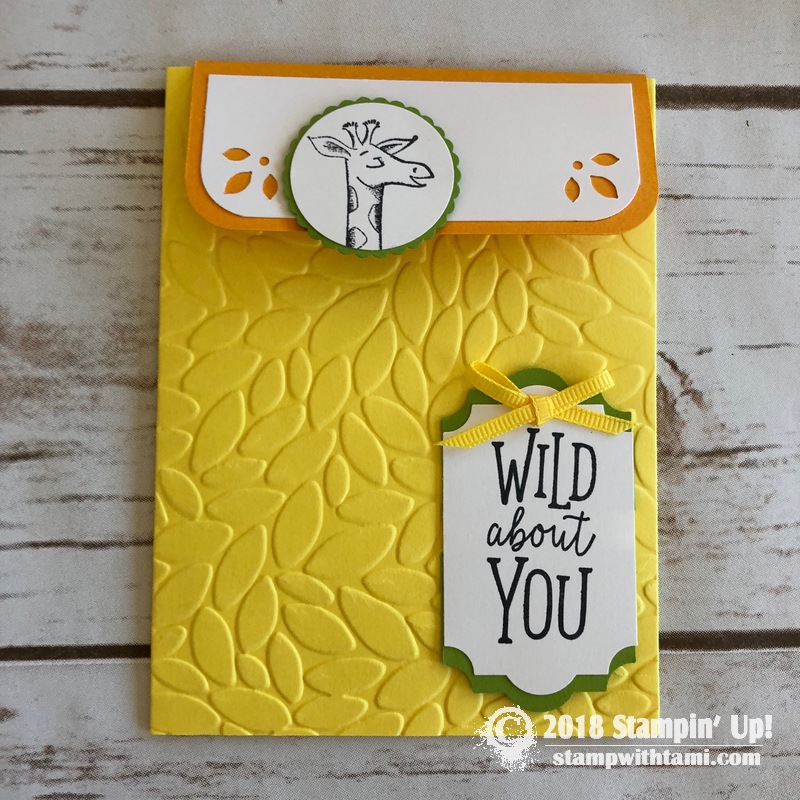 Animal Outing Double Z Fold Card | Stampin Up | StampWithTami.com