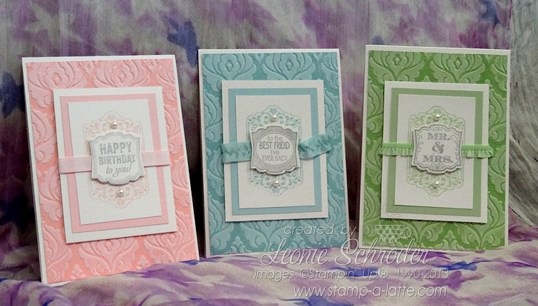 VIDEO: Baroque Texture Background Pop Card - Stampin' Up! Demonstrator ...