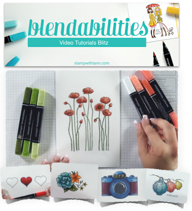 stampin up blendabilities video tutorials