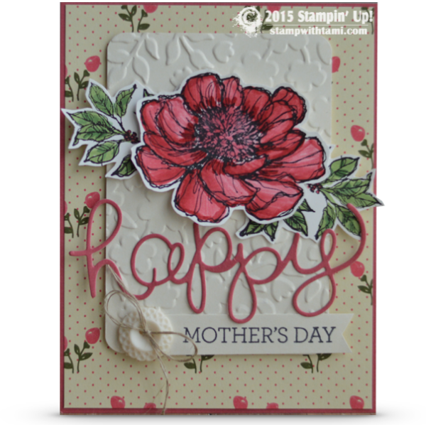 Vibrant Stampin Up Mothers Day Cards Image Nature Vibrant Stampin Up Mothers Day Cards Image Nature