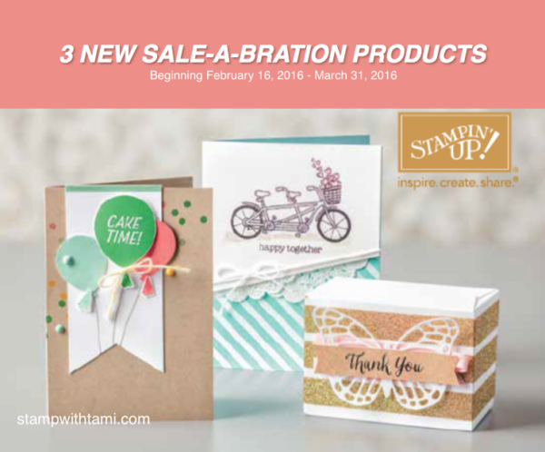 Stampin Up Sale-a-bration 2016 is here! Free Stamps - Stampin' Up ...