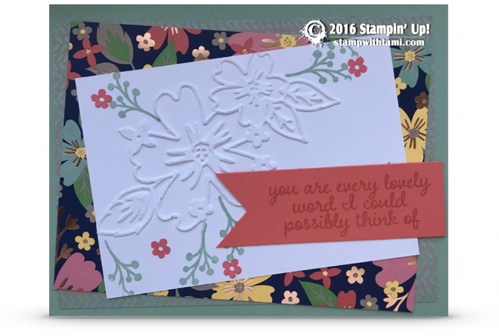 stampin up affectionately yours